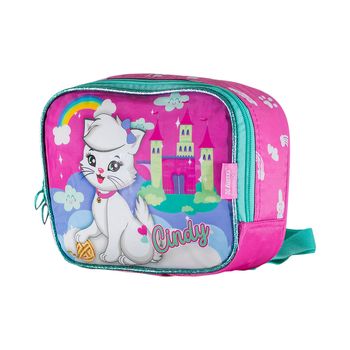 Lancheira-Pink-Kids-Gatinha-Cindy-|-Luxcel-Tamanho--UN---Cor--PINK-0